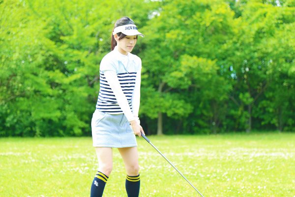 スポーツ ゴルフをする女性９ 商用フリー 無料の写真素材ならluff Piece